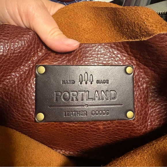 Brown Leather Tote Bag - Picture 4 of 6